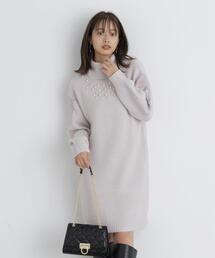 PROPORTION BODY DRESSING | タートルパールミニニットワンピース / 1213240027(ワンピース)