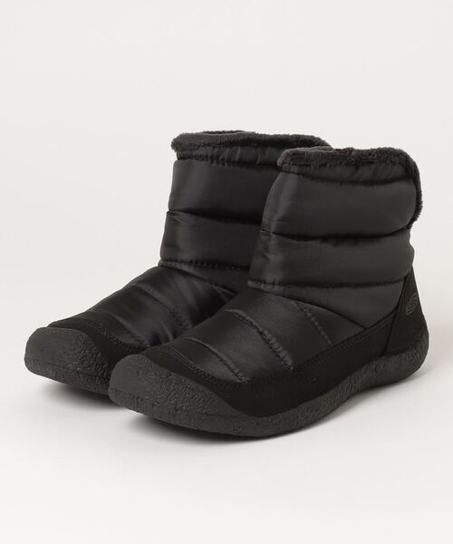 KEEN（キーン）の「KEEN/キーン  レディース ブーツ HOWSER FOLD DOWN  ハウザー フォールド ダウン ブーツ1027929（ブーツ・レディース・ブラック・24.5cm/23.5cm/25.0cm/24.0cm/23.0cm）」の4枚目の写真