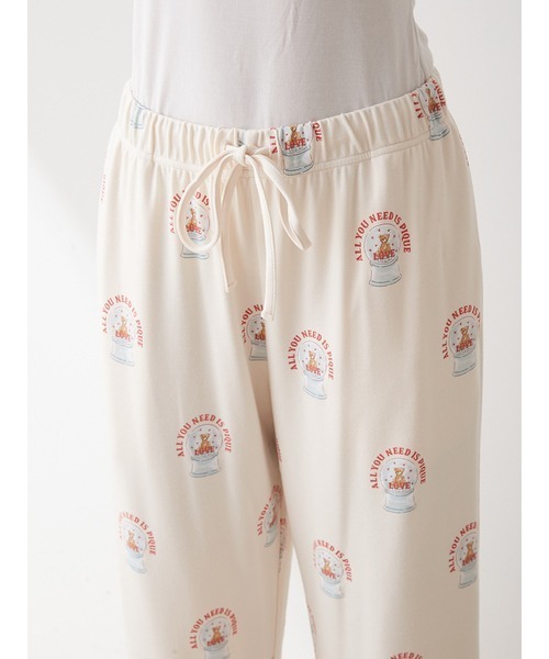 gelato pique（ジェラートピケ）の「【HOLIDAY】スノードームベア柄