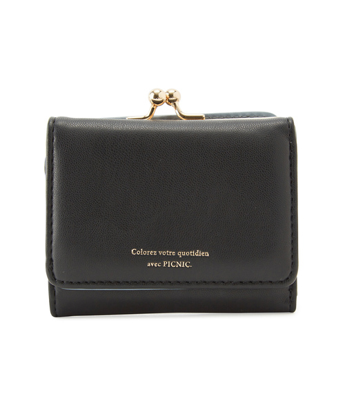 ROPE' PICNIC（ロペピクニック）の「新色追加/がま口三つ折りウォレット（財布・レディース・ラベンダー/ゴールド/ブラック/ベージュ/イエロー系その他2/ピンク/シルバー・FREE）」の8枚目の写真