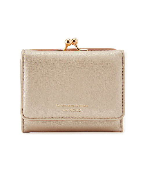 ROPE' PICNIC（ロペピクニック）の「新色追加/がま口三つ折りウォレット（財布・レディース・ラベンダー/ゴールド/ブラック/ベージュ/イエロー系その他2/ピンク/シルバー・FREE）」の12枚目の写真