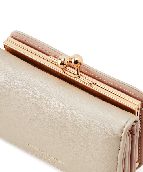 ROPE' PICNIC（ロペピクニック）の「新色追加/がま口三つ折りウォレット（財布・レディース・ラベンダー/ゴールド/ブラック/ベージュ/イエロー系その他2/ピンク/シルバー・FREE）」の15枚目の写真