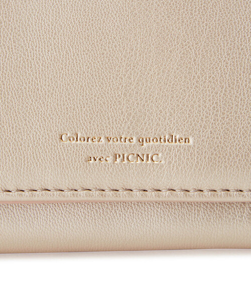 ROPE' PICNIC（ロペピクニック）の「新色追加/がま口三つ折りウォレット（財布・レディース・ラベンダー/ゴールド/ブラック/ベージュ/イエロー系その他2/ピンク/シルバー・FREE）」の16枚目の写真