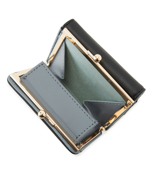 ROPE' PICNIC（ロペピクニック）の「新色追加/がま口三つ折りウォレット（財布・レディース・ラベンダー/ゴールド/ブラック/ベージュ/イエロー系その他2/ピンク/シルバー・FREE）」の21枚目の写真