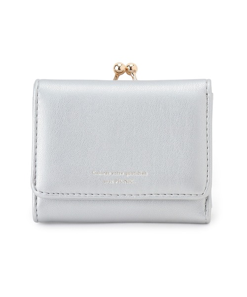 ROPE' PICNIC（ロペピクニック）の「新色追加/がま口三つ折りウォレット（財布・レディース・ラベンダー/ゴールド/ブラック/ベージュ/イエロー系その他2/ピンク/シルバー・FREE）」の6枚目の写真