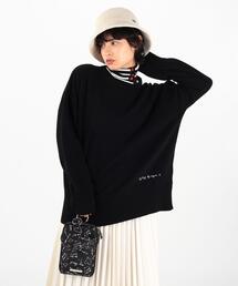 To b. by agnes b. | WV19 POCHETTE メッセージナイロンマルチポシェット(エコバッグ/サブバッグ)