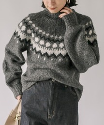 RIVE DROITE | ノルディックジャガードニット(ニット/セーター)