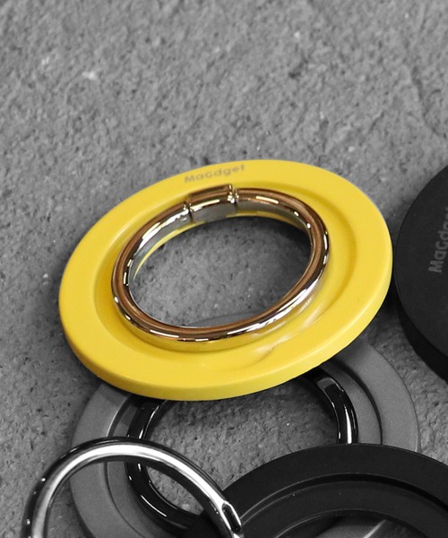 MaGdget(マジェット)の「〈MaGdget/マジェット〉MaGdget Ring/リング(スマホグッズ・メンズ・ホワイト/グレー/イエロー/ブラック・ONE SIZE)」の2枚目の写真