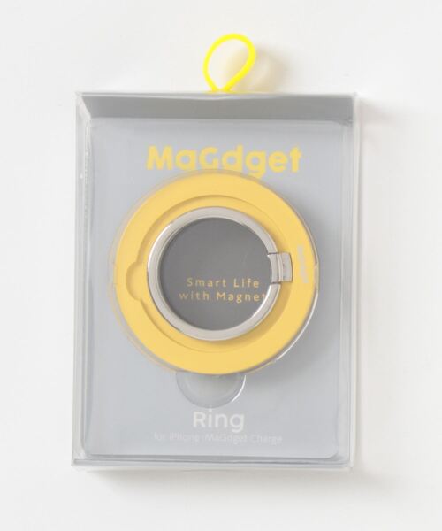 MaGdget(マジェット)の「〈MaGdget/マジェット〉MaGdget Ring/リング(スマホグッズ・メンズ・ホワイト/グレー/イエロー/ブラック・ONE SIZE)」の15枚目の写真