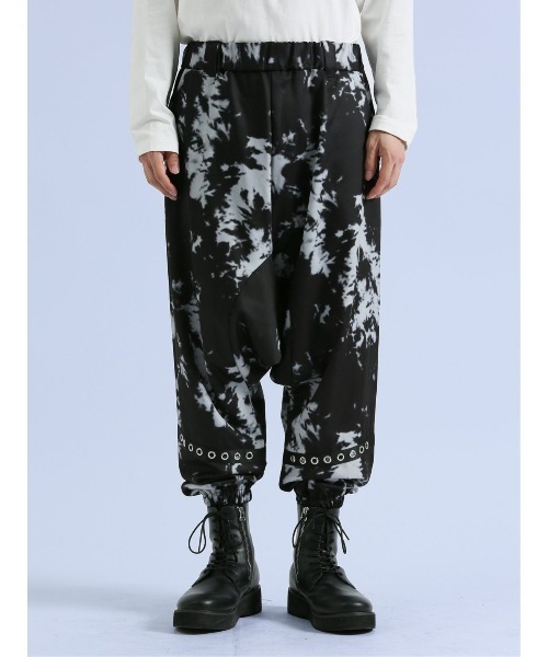 semantic design（セマンティックデザイン）の「セマンティックデザイン×PSYCHONATION スカート脱着 サルエルパンツ（その他パンツ・メンズ・ブラック/レッド/ホワイト×ブラック・LARGE/MEDIUM）」の17枚目の写真