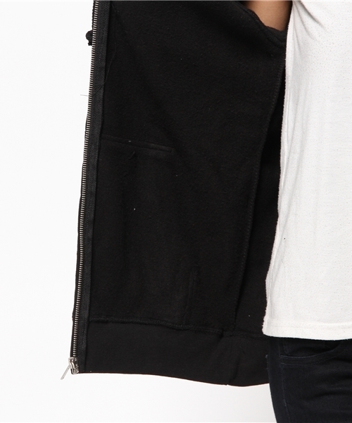 Stussy Women（ステューシーウィメン）の「Basic Logo（パーカー・レディース・ブラック/ホワイト/ヘザ－グレー・SMALL/MEDIUM）」の13枚目の写真