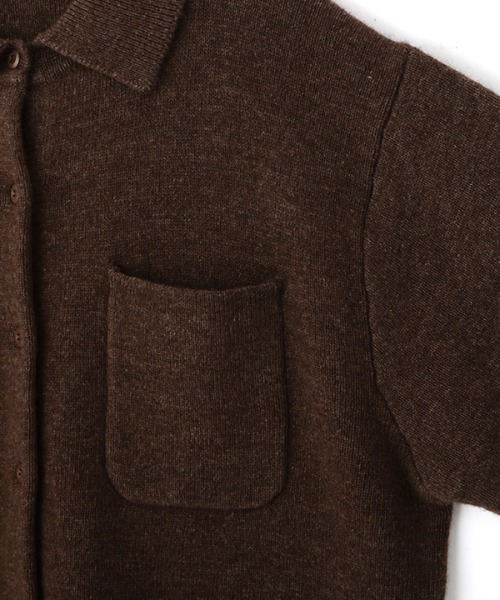 ETRE TOKYO（エトレトウキョウ）の「ウーリーニットシャツカーディガン  