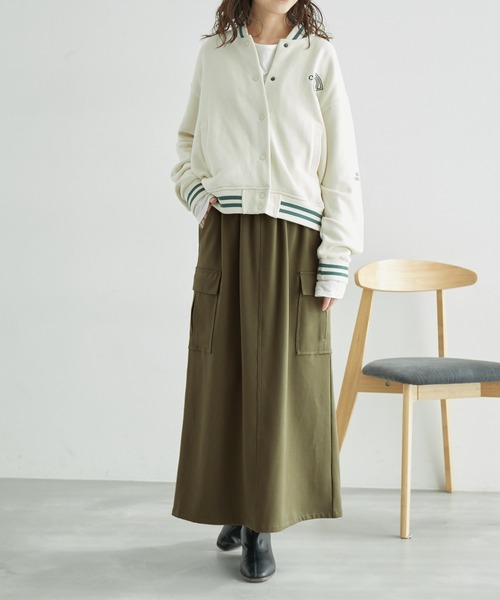 ROPE' PICNIC（ロペピクニック）の「カーゴスカート（スカート・レディース・カーキ/ベージュ/ブラック・38/36）」の9枚目の写真