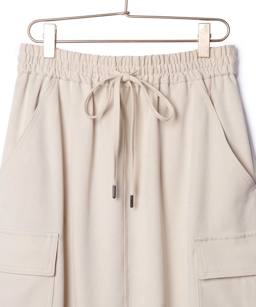 ROPE' PICNIC（ロペピクニック）の「カーゴスカート（スカート・レディース・カーキ/ベージュ/ブラック・38/36）」の17枚目の写真