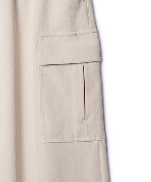 ROPE' PICNIC（ロペピクニック）の「カーゴスカート（スカート・レディース・カーキ/ベージュ/ブラック・38/36）」の18枚目の写真