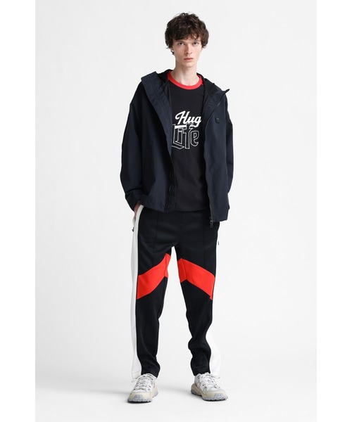 HUGO(ヒューゴ)の「リラックスフィット ジャージー トラックパンツ(スウェットパンツ・メンズ・ブラック・M/L/XXL/XS/S/XL)」の9枚目の写真