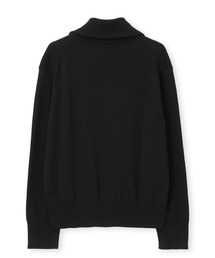ヴィヴィアンウエストウッド ドライバーズニット ブラック Sハーフジップ Vivienne Westwood MAN（ヴィヴィアンウエストウッドマン）の