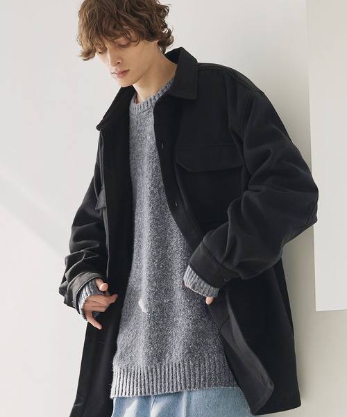 メルトンCPOシャツジャケットアウター（ブルゾン）｜CTHY（シティ）