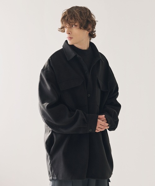 メルトンCPOシャツジャケットアウター（ブルゾン）｜CTHY（シティ）