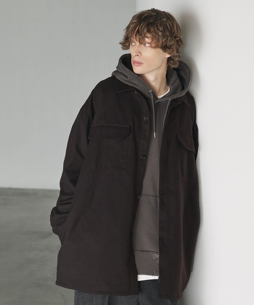 メルトンCPOシャツジャケットアウター（ブルゾン）｜CTHY（シティ）