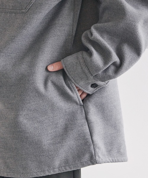 メルトンCPOシャツジャケットアウター（ブルゾン）｜CTHY（シティ）