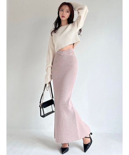 RESEXXY(リゼクシー)の「ルーズニットトップス(ニット/セーター・レディース・ピンク/アイボリー/ブルー・FREE)」の22枚目の写真