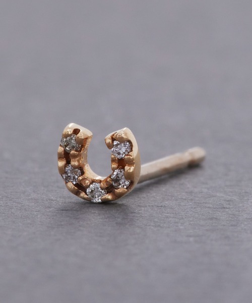 PAS TIERRA（パティエラ）の「【Briller】K10タイニーモチーフピアス（片耳用）（ピアス（片耳用）・レディース・イエロー/ゴールド系その他4/ゴールド系その他5・FREE）」の8枚目の写真