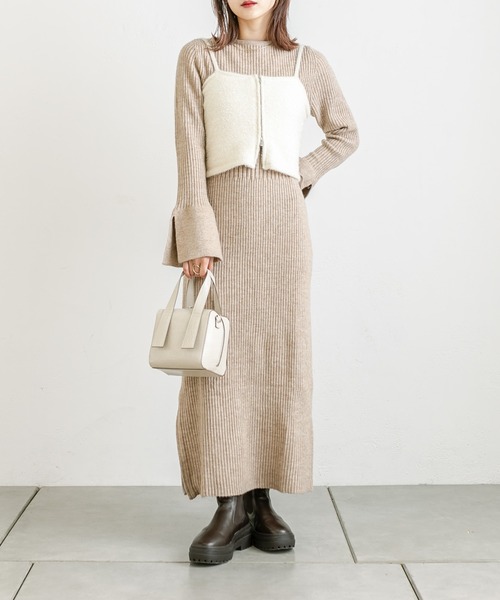 loti（ロティ）の「loti クロコボックスボストンBAG（ボストンバッグ・レディース・ベージュ/ブラック/ブラウン・ONE SIZE）」の13枚目の写真