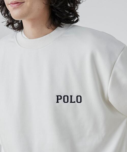 POLO BCS(ポロ ビーシーエス)の「POLO BCS(ポロ・ビーシーエス)別注ロゴ刺繍スウェットプルオーバー(スウェット・メンズ・ダークグリーン/ブラック/オフホワイト/コバルトブルー・M/L/XL)」の2枚目の写真
