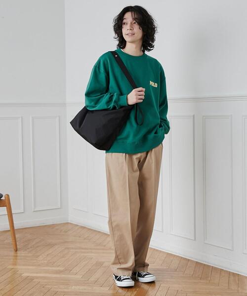 POLO BCS(ポロ ビーシーエス)の「POLO BCS(ポロ・ビーシーエス)別注ロゴ刺繍スウェットプルオーバー(スウェット・メンズ・ダークグリーン/ブラック/オフホワイト/コバルトブルー・M/L/XL)」の9枚目の写真