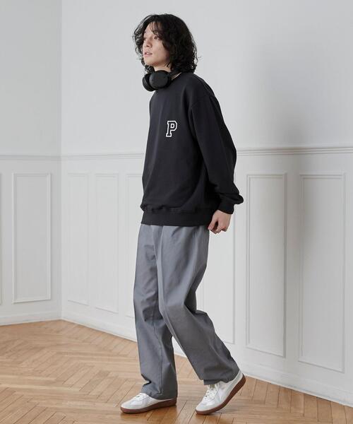 POLO BCS(ポロ ビーシーエス)の「POLO BCS(ポロ・ビーシーエス)別注ロゴ刺繍スウェットプルオーバー(スウェット・メンズ・ダークグリーン/ブラック/オフホワイト/コバルトブルー・M/L/XL)」の12枚目の写真