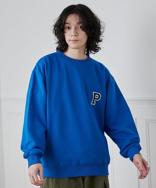 POLO BCS(ポロ ビーシーエス)の「POLO BCS(ポロ・ビーシーエス)別注ロゴ刺繍スウェットプルオーバー(スウェット・メンズ・ダークグリーン/ブラック/オフホワイト/コバルトブルー・M/L/XL)」の16枚目の写真