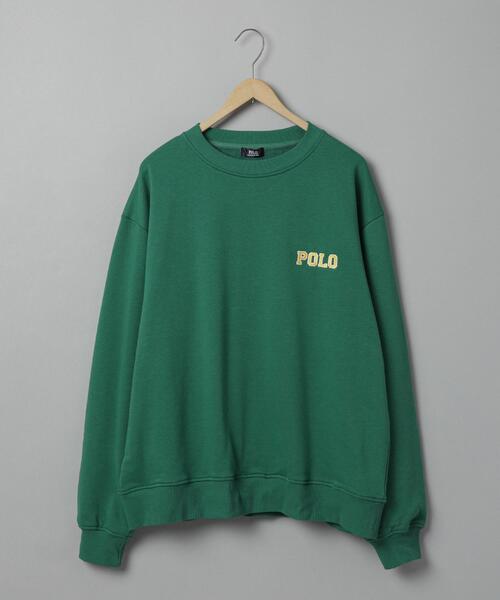 POLO BCS(ポロ ビーシーエス)の「POLO BCS(ポロ・ビーシーエス)別注ロゴ刺繍スウェットプルオーバー(スウェット・メンズ・ダークグリーン/ブラック/オフホワイト/コバルトブルー・M/L/XL)」の19枚目の写真
