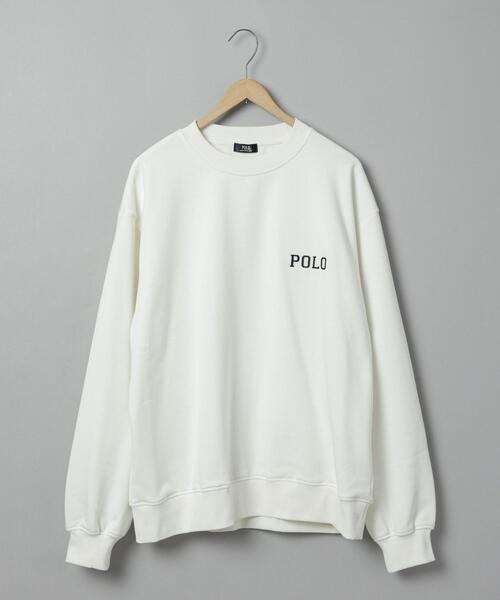 POLO BCS(ポロ ビーシーエス)の「POLO BCS(ポロ・ビーシーエス)別注ロゴ刺繍スウェットプルオーバー(スウェット・メンズ・ダークグリーン/ブラック/オフホワイト/コバルトブルー・M/L/XL)」の21枚目の写真