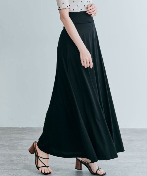 セール】4way シルフィット フレア スカート（スカート