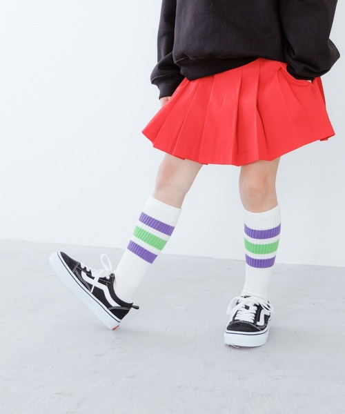 LOWRYS FARM（ローリーズファーム）の「カラープリーツスカート　103948（スカート・キッズ・パープル/グリーン/ブラック/レッド/ベージュ・110cm/120cm/140cm/150cm/130cm）」の11枚目の写真