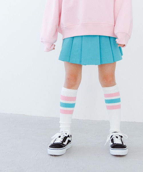 LOWRYS FARM（ローリーズファーム）の「カラープリーツスカート　103948（スカート・キッズ・パープル/グリーン/ブラック/レッド/ベージュ・110cm/120cm/140cm/150cm/130cm）」の10枚目の写真