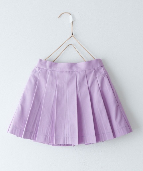LOWRYS FARM（ローリーズファーム）の「カラープリーツスカート　103948（スカート・キッズ・パープル/グリーン/ブラック/レッド/ベージュ・110cm/120cm/140cm/150cm/130cm）」の20枚目の写真