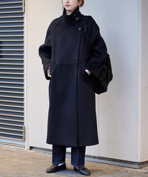 《追加》Wビーバーコクーンスタンドカラー