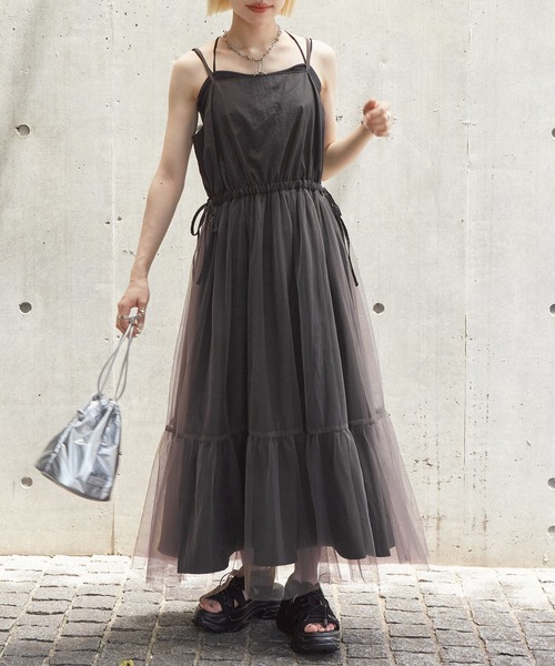 w closet（ダブルクローゼット）の「【2WAY】チュールリバーシブル