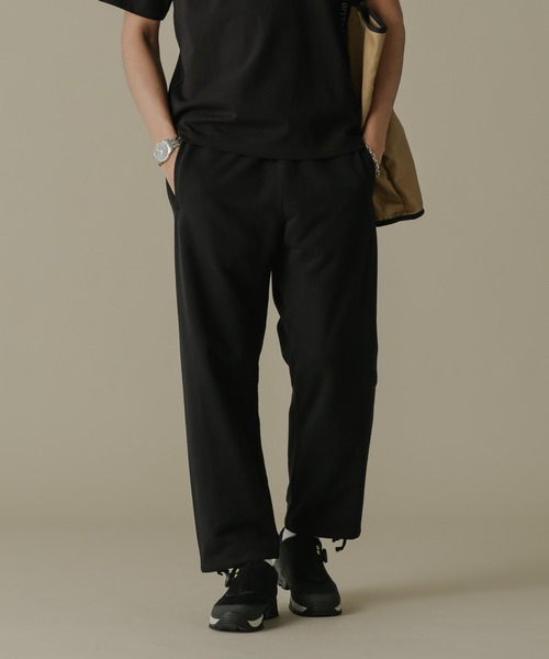 NANO universe(ナノユニバース)の「「NJ/CLUB」HOMESTOCK SORONA裏毛2WAYスウェットパンツ(セットアップ可)(スウェットパンツ・メンズ・ベージュ/ブラック・S/M/L)」の20枚目の写真