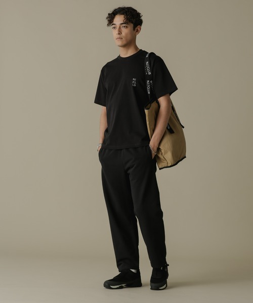 NANO universe(ナノユニバース)の「「NJ/CLUB」HOMESTOCK SORONA裏毛2WAYスウェットパンツ(セットアップ可)(スウェットパンツ・メンズ・ベージュ/ブラック・S/M/L)」の22枚目の写真