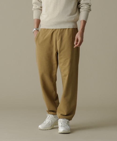 NANO universe(ナノユニバース)の「「NJ/CLUB」HOMESTOCK SORONA裏毛2WAYスウェットパンツ(セットアップ可)(スウェットパンツ・メンズ・ベージュ/ブラック・S/M/L)」の13枚目の写真