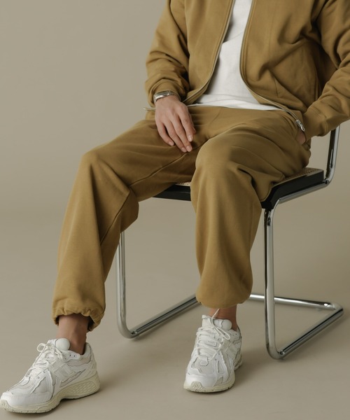 NANO universe(ナノユニバース)の「「NJ/CLUB」HOMESTOCK SORONA裏毛2WAYスウェットパンツ(セットアップ可)(スウェットパンツ・メンズ・ベージュ/ブラック・S/M/L)」の3枚目の写真