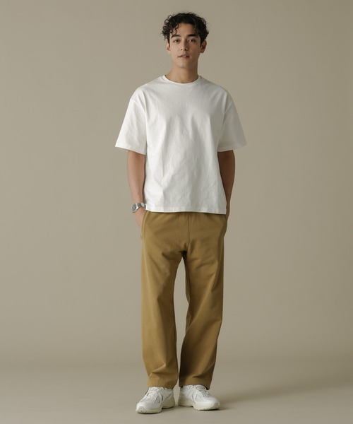 NANO universe(ナノユニバース)の「「NJ/CLUB」HOMESTOCK SORONA裏毛2WAYスウェットパンツ(セットアップ可)(スウェットパンツ・メンズ・ベージュ/ブラック・S/M/L)」の14枚目の写真