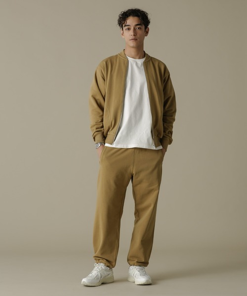 NANO universe(ナノユニバース)の「「NJ/CLUB」HOMESTOCK SORONA裏毛2WAYスウェットパンツ(セットアップ可)(スウェットパンツ・メンズ・ベージュ/ブラック・S/M/L)」の7枚目の写真
