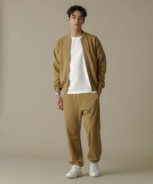 NANO universe(ナノユニバース)の「「NJ/CLUB」HOMESTOCK SORONA裏毛2WAYスウェットパンツ(セットアップ可)(スウェットパンツ・メンズ・ベージュ/ブラック・S/M/L)」の6枚目の写真