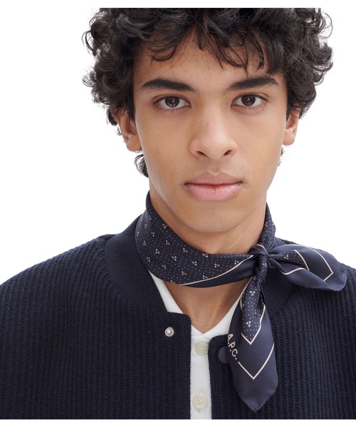 A.P.C.（アーペーセー）の「BANDANA MONOGRAMME 24P（バンダナ