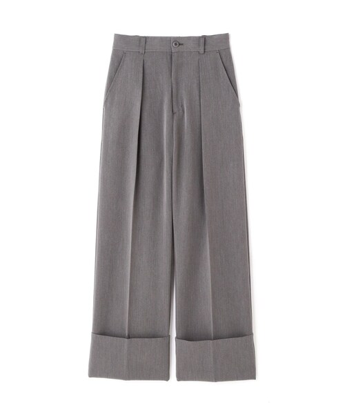 N.(N. Natural Beauty Basic)(エヌエヌナチュラルビューティーベーシック)の「◆【S Size Line】ロールアップワイドパンツ(その他パンツ・レディース・ブルー/グレー・SMALL/MEDIUM)」の3枚目の写真