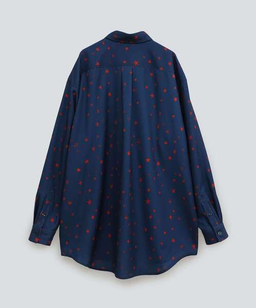 CONVERSE TOKYO(コンバーストウキョウ)の「STAR★ ALLOVER PRINT SHIRT(シャツ/ブラウス・メンズ・ブラック/アイボリー/ブルー・FREE)」の17枚目の写真